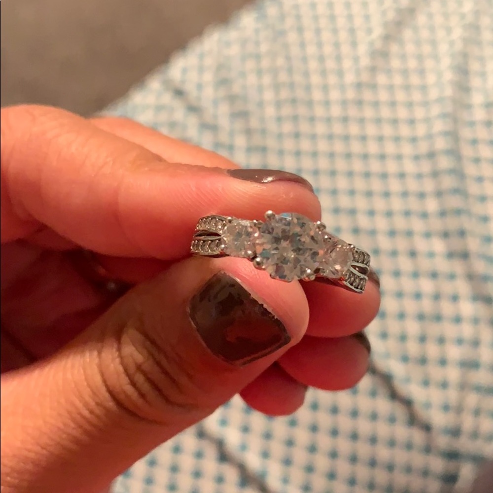 Diamond Three-Set Ring - Picture 2 of 6